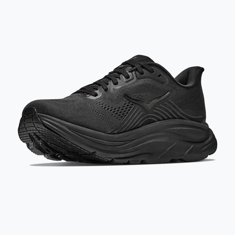 Buty do biegania męskie HOKA Clifton 11 X-Wide black/black 4