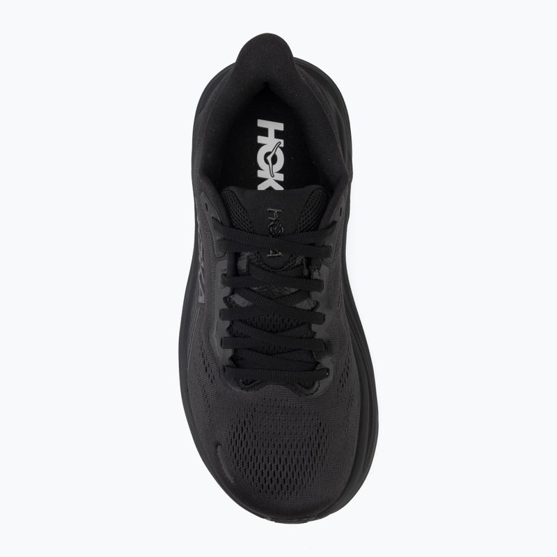 Buty do biegania damskie HOKA Clifton 11 X-Wide black/black 5
