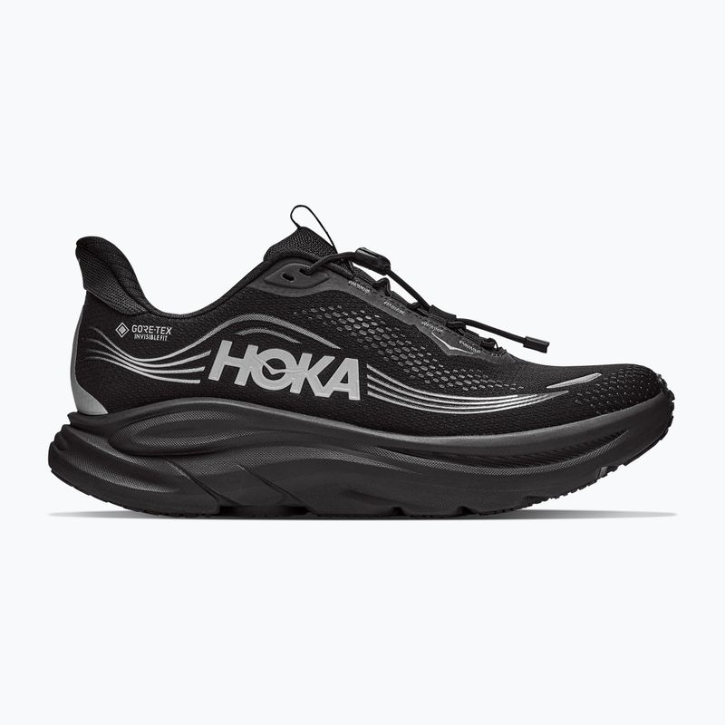 Buty do biegania męskie HOKA Clifton 11 GTX Wide black/black 2