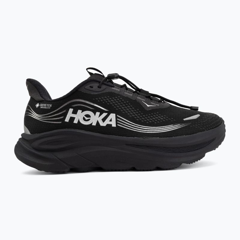 Buty do biegania męskie HOKA Clifton 11 GTX Wide black/black 2