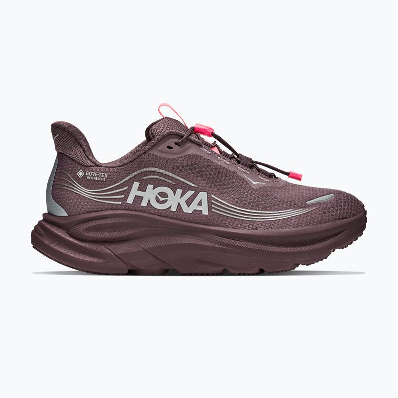 Buty do biegania damskie HOKA Clifton 11 GTX Wide smoky quartz/deep mauve 2