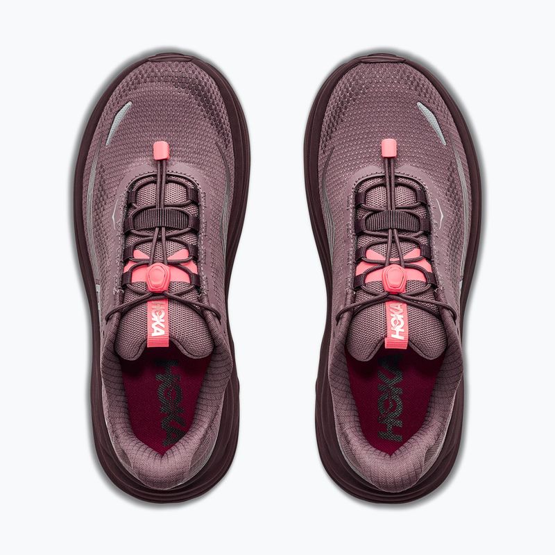 Buty do biegania damskie HOKA Clifton 11 GTX Wide smoky quartz/deep mauve 8