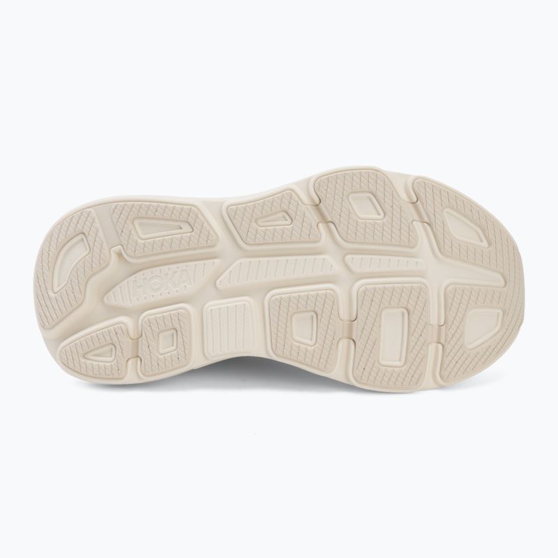 Buty do biegania damskie HOKA Bondi 9 GLM alabaster/mineral blue 4