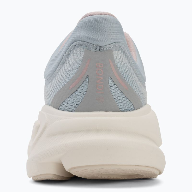 Buty do biegania damskie HOKA Bondi 9 GLM alabaster/mineral blue 6