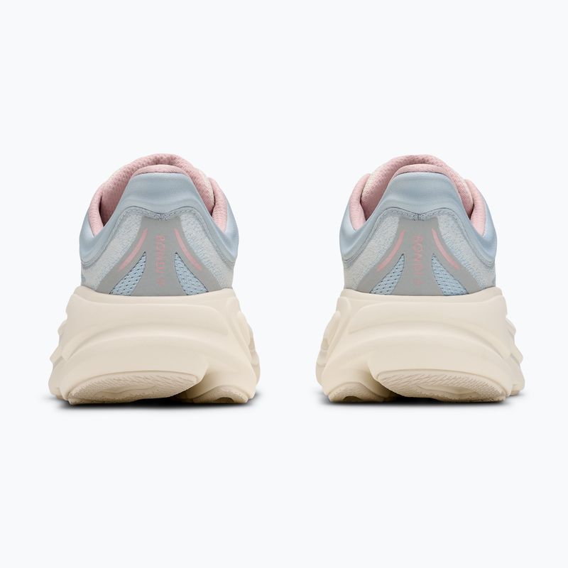 Buty do biegania damskie HOKA Bondi 9 GLM alabaster/mineral blue 4