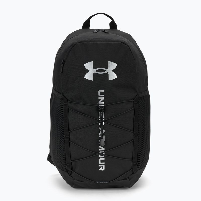 Plecak Under Armour Hustle Sport 6.0 26 l black/black/metallic silver