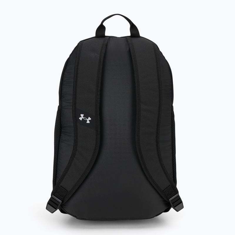 Plecak Under Armour Hustle Sport 6.0 26 l black/black/metallic silver 3