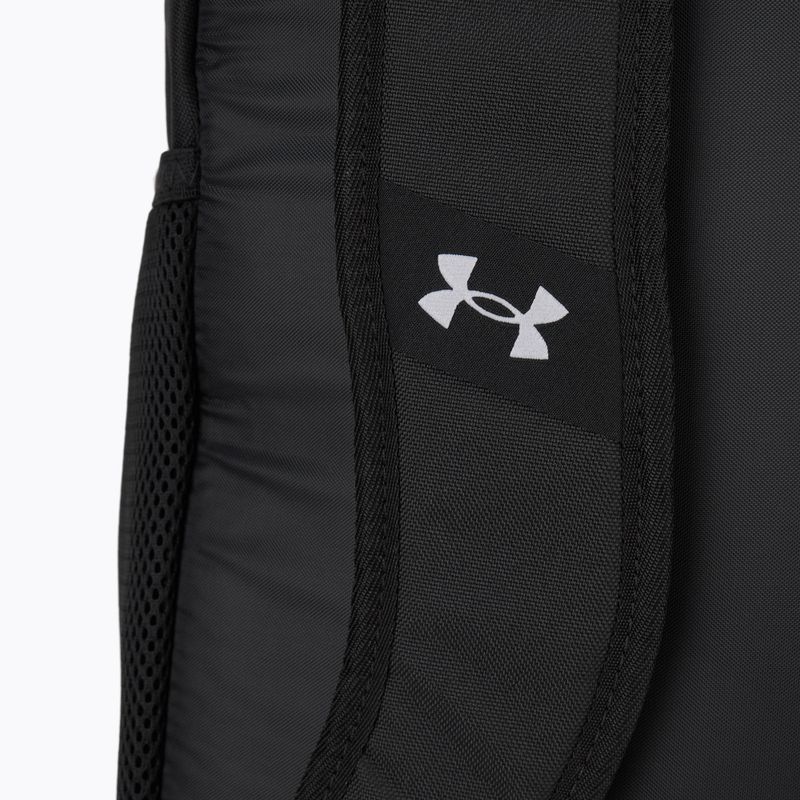 Plecak Under Armour Hustle Sport 6.0 26 l black/black/metallic silver 6