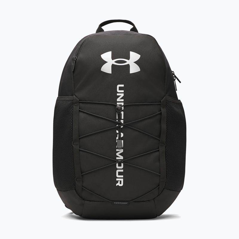 Plecak Under Armour Hustle Sport 6.0 26 l black/black/metallic silver 8