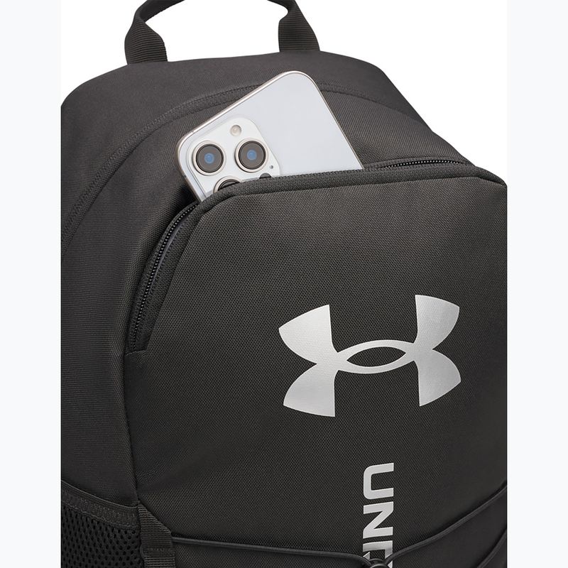Plecak Under Armour Hustle Sport 6.0 26 l black/black/metallic silver 10