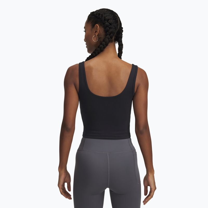 Koszulka treningowa damska Under Armour Motion Tank black/white 2