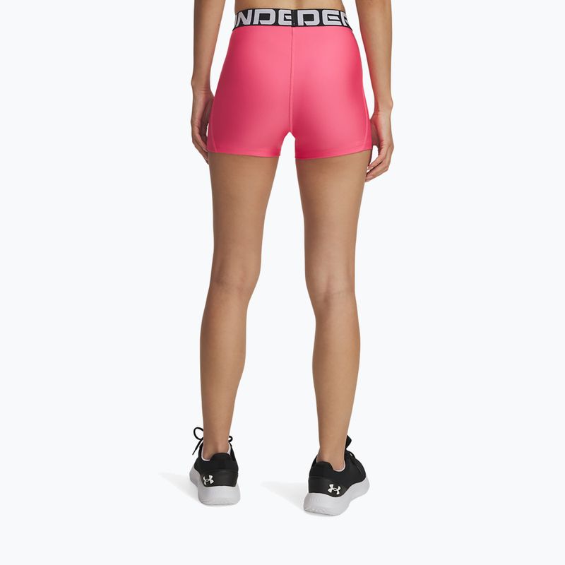 Spodenki damskie Under Armour HG Authentics horizon super pink/white 3