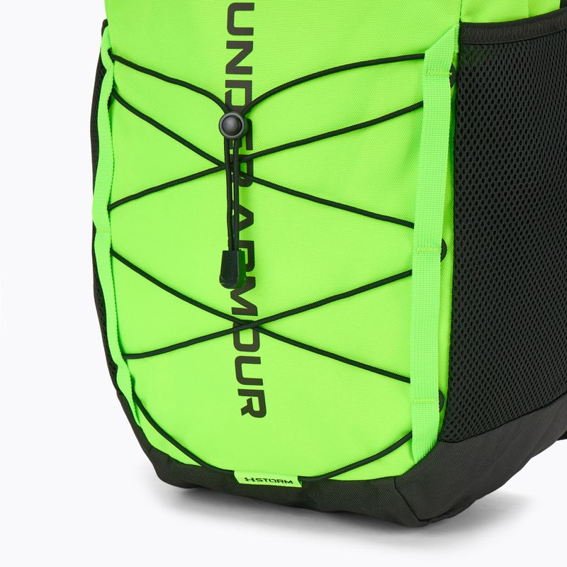 Plecak Under Armour Hustle Sport 6.0 26 l hyper green/black 5