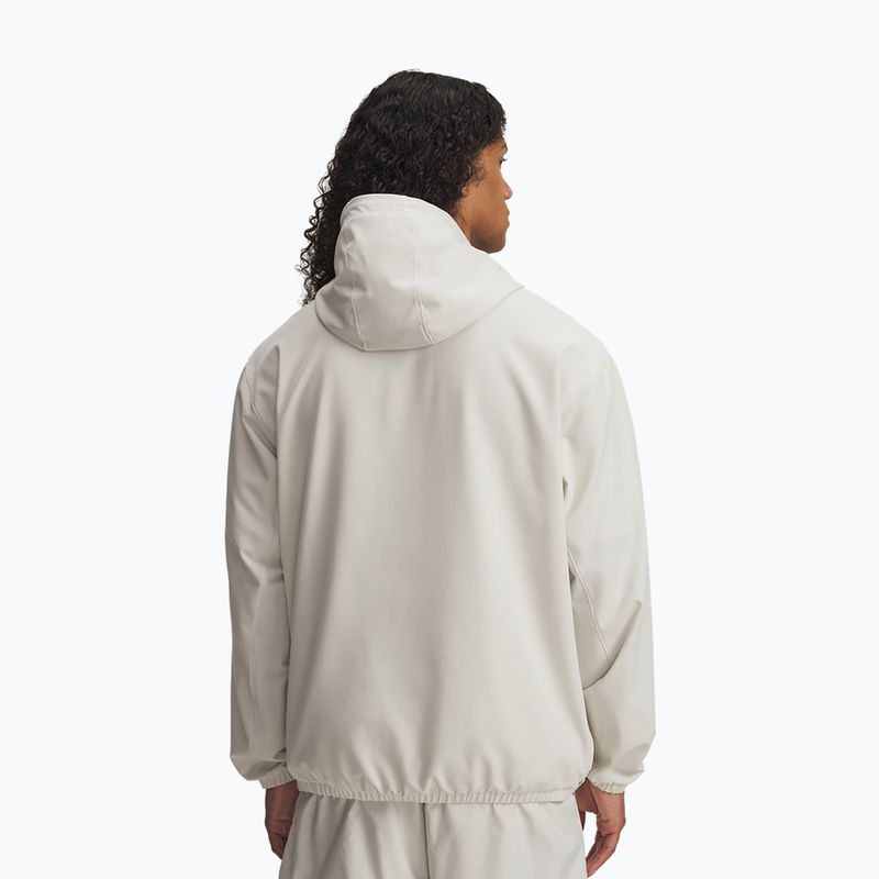 Bluza męska Under Armour Unstoppable Woven Hoodie summit white/white 3