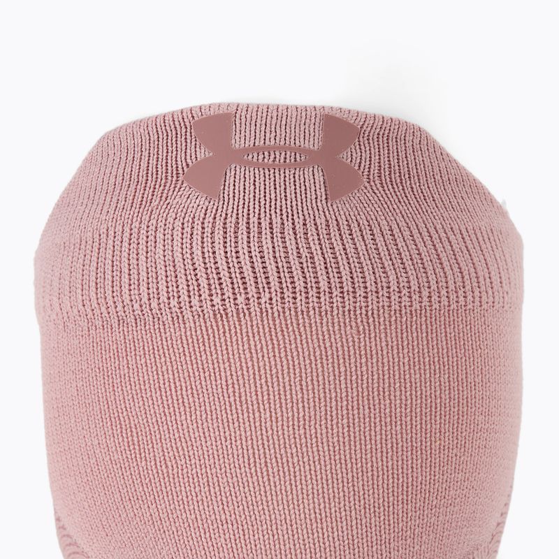 Skarpety damskie Under Armour Breathe Balance 2 pary tourmaline pink/maroon mist/halo gray 3