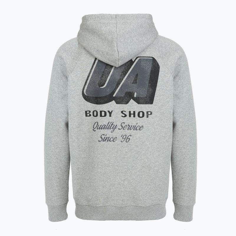 Bluza męska Under Armour Rival Fleece HBR Logo Hoodie mod gray light heather/castlerock 5