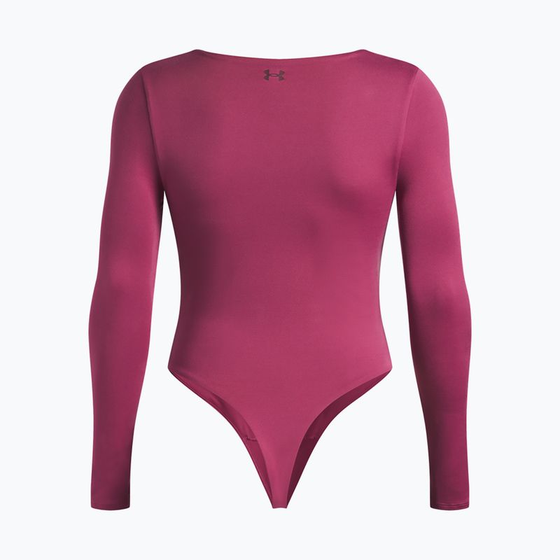 Body treningowe damskie Under Armour Motion fuchsia dusk/dark maroon 6