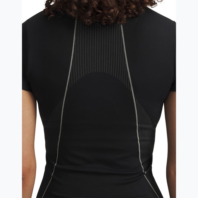 Koszulka treningowa damska Under Armour Vanish Seamless black/steel/steel 3