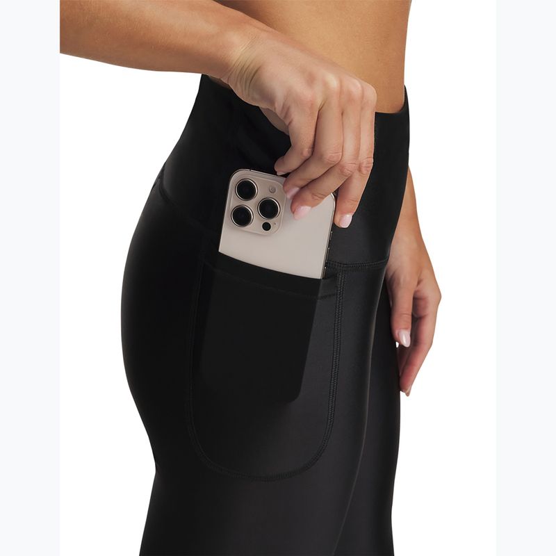 Legginsy treningowe damskie Under Armour Motion Shine Ankle black/jet gray 4