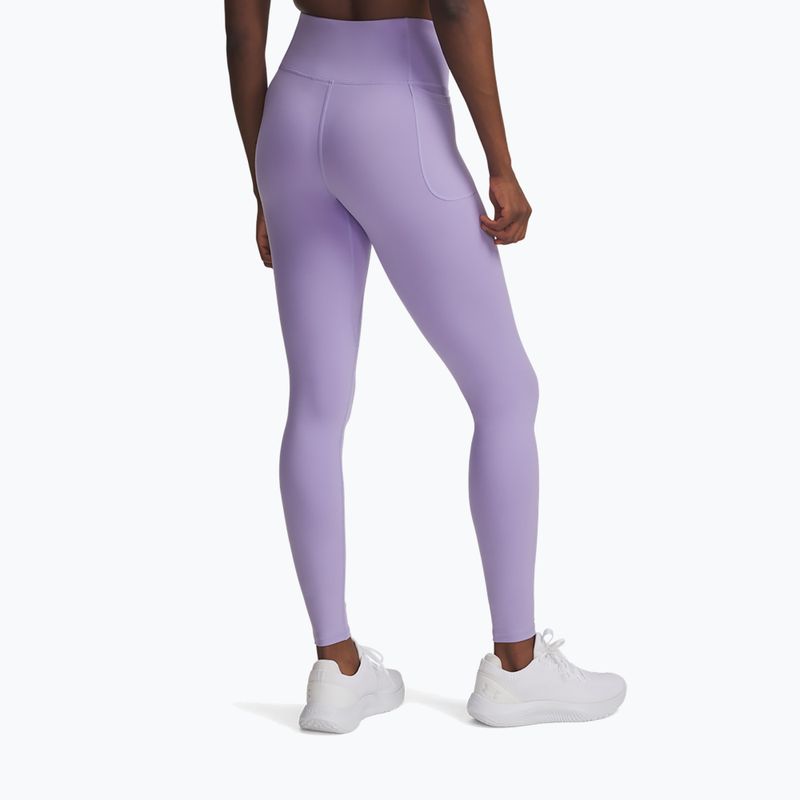 Legginsy treningowe damskie Under Armour Motion transparent/white 3