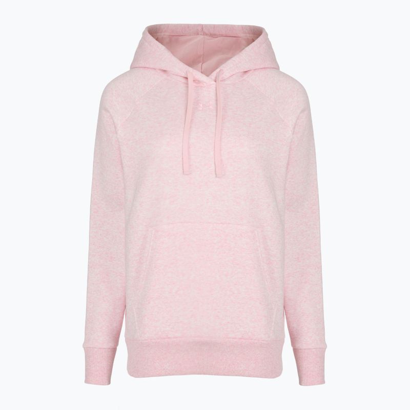 Bluza damska Under Armour Rival Fleece Hoodie prime pink light heather/prime pink 4
