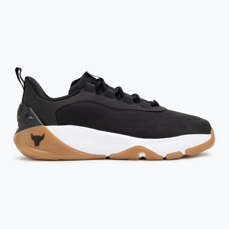 Buty treningowe męskie Under Armour Project Rock 8 black/white/black 2