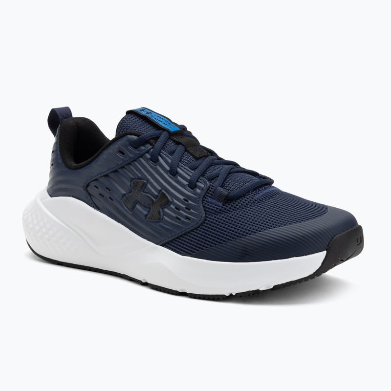 Buty treningowe męskie Under Armour Commit 4 washed navy/distant gray/black