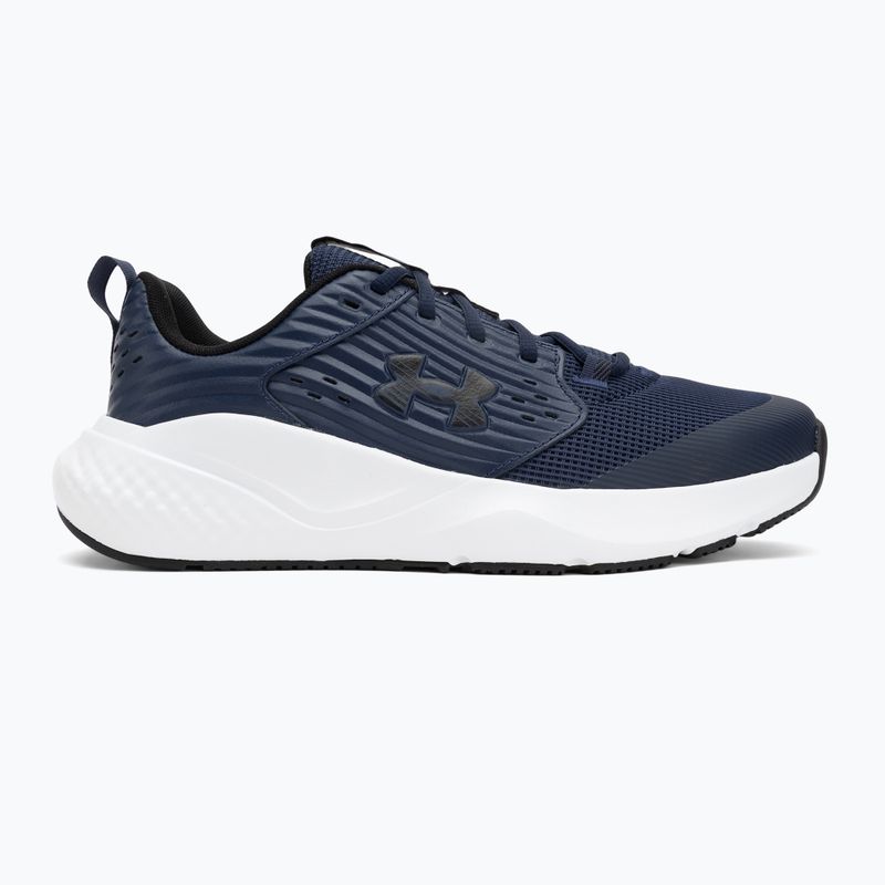 Buty treningowe męskie Under Armour Commit 4 washed navy/distant gray/black 2