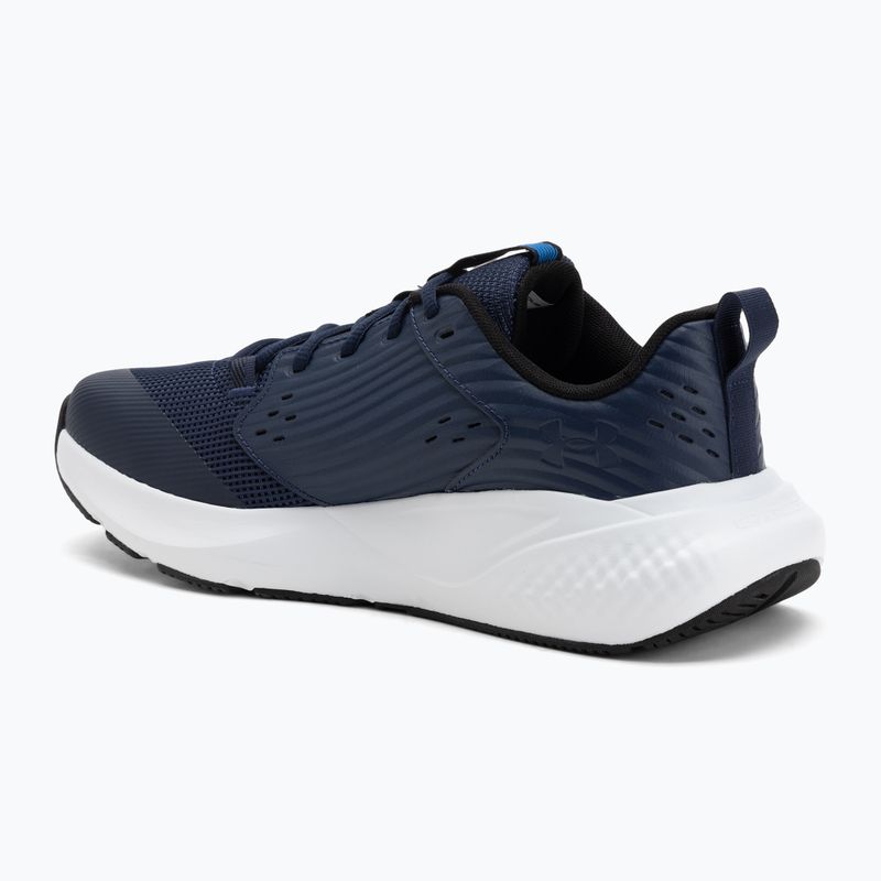 Buty treningowe męskie Under Armour Commit 4 washed navy/distant gray/black 3