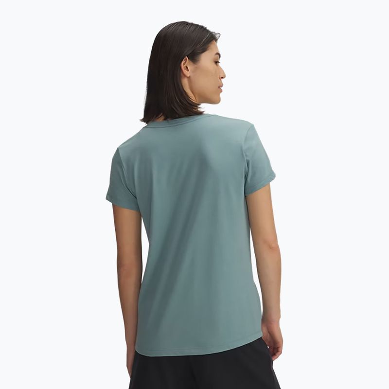 Koszulka treningowa damska Under Armour Rival Logo serpentine/jasper blue 2