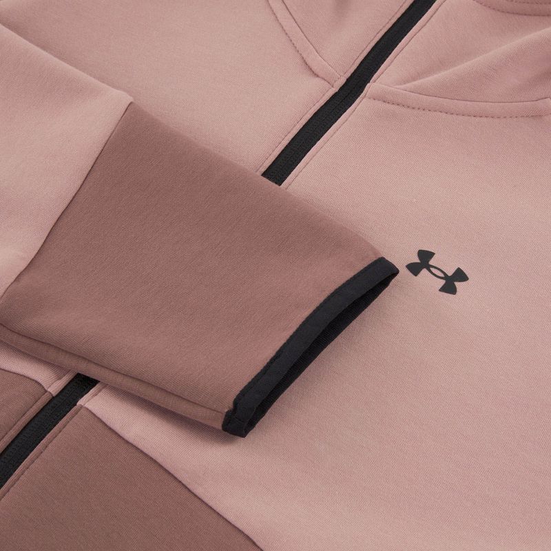 Bluza damska Under Armour Unstoppable Fleece HZ tourmaline pink/maroon mist/black 7
