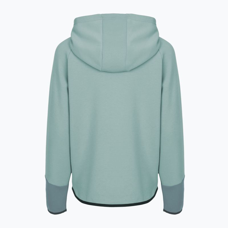Bluza damska Under Armour Unstoppable Fleece HZ serpentine/jasper blue/black 5