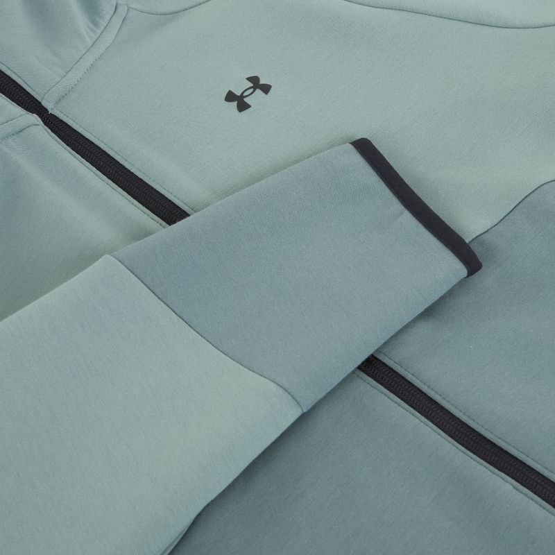 Bluza damska Under Armour Unstoppable Fleece HZ serpentine/jasper blue/black 6