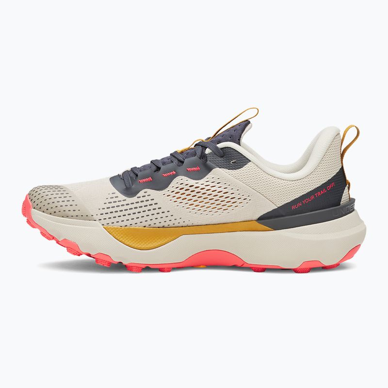 Buty do biegania męskie Under Armour Infinite Pro Trail khaki base/anthracite/racer red 2