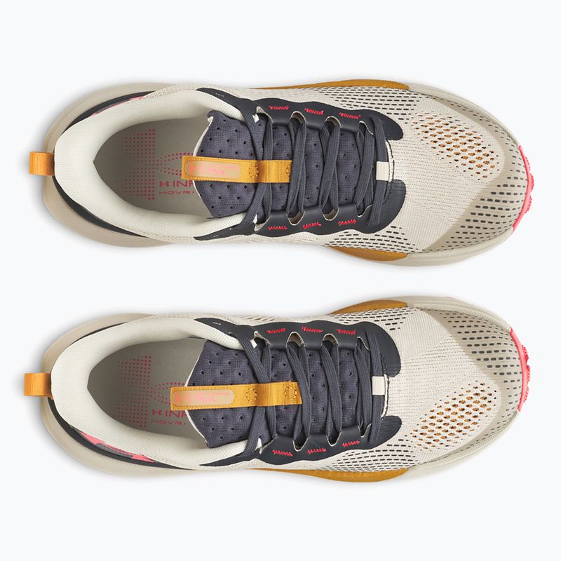 Buty do biegania męskie Under Armour Infinite Pro Trail khaki base/anthracite/racer red 4
