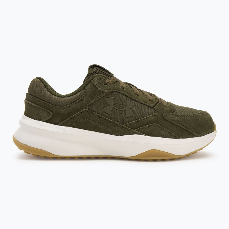 Buty treningowe meskie Under Armour Edge Suede expedition green/summit white/expedition green 2