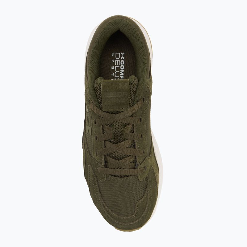 Buty treningowe meskie Under Armour Edge Suede expedition green/summit white/expedition green 5