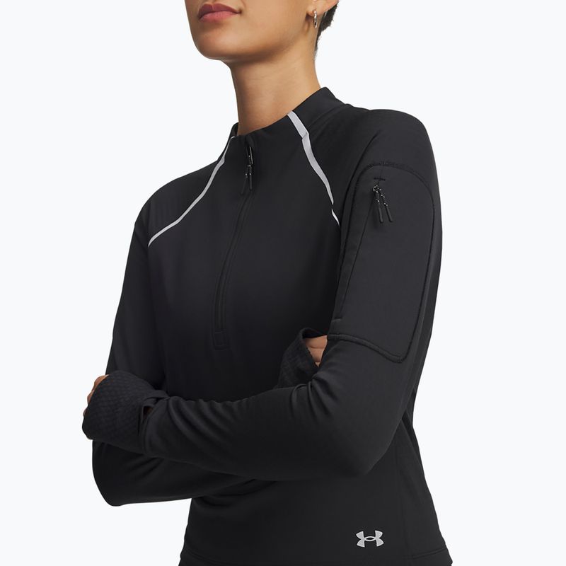 Bluza do biegania damska Under Armour Pro Half Zip black/reflective 3