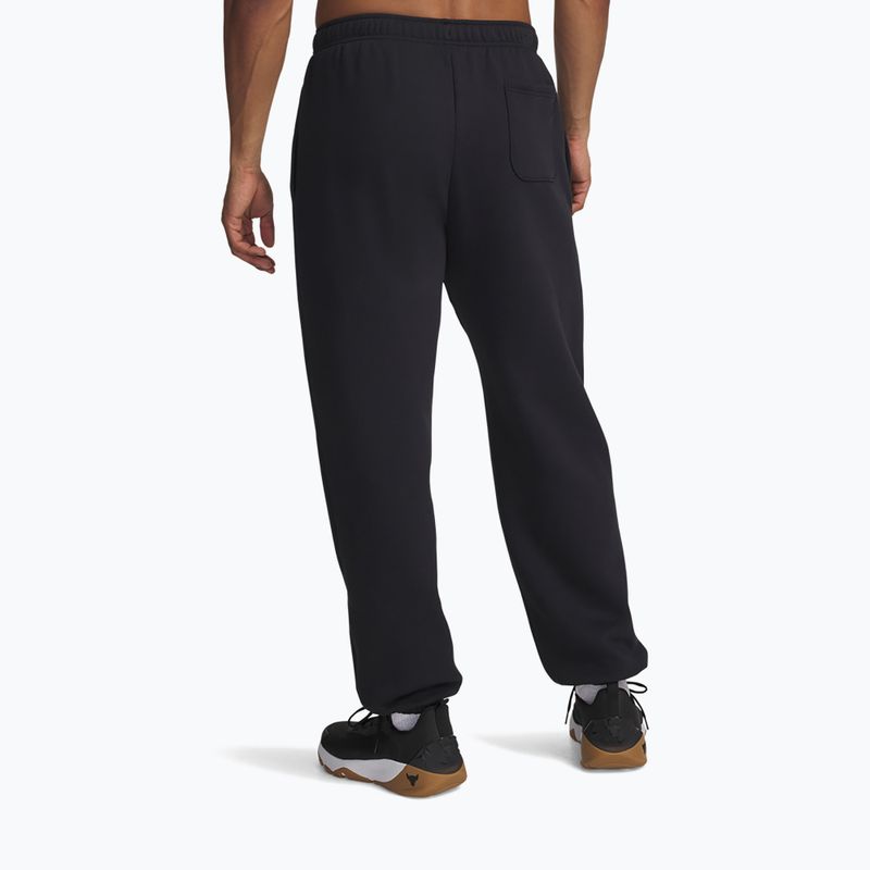 Spodnie treningowe męskie Under Armour Project Rock Icon Jogger black/black 3