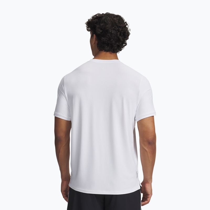 Koszulka treningowa męska Under Armour Project Rck Iso Chill SS white 2