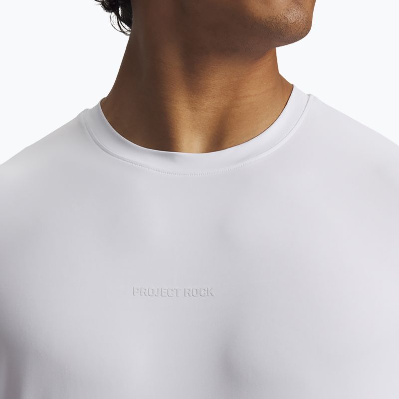 Koszulka treningowa męska Under Armour Project Rck Iso Chill SS white 3