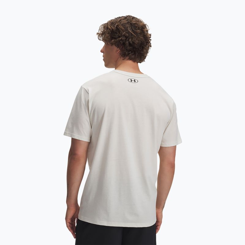 Koszulka treningowa męska Under Armour Project Rock Payoff Graphic stone/black 2