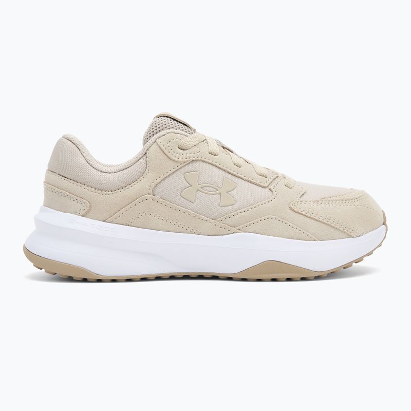 Buty treningowe meskie Under Armour Edge Suede khaki base/white/khaki base 2