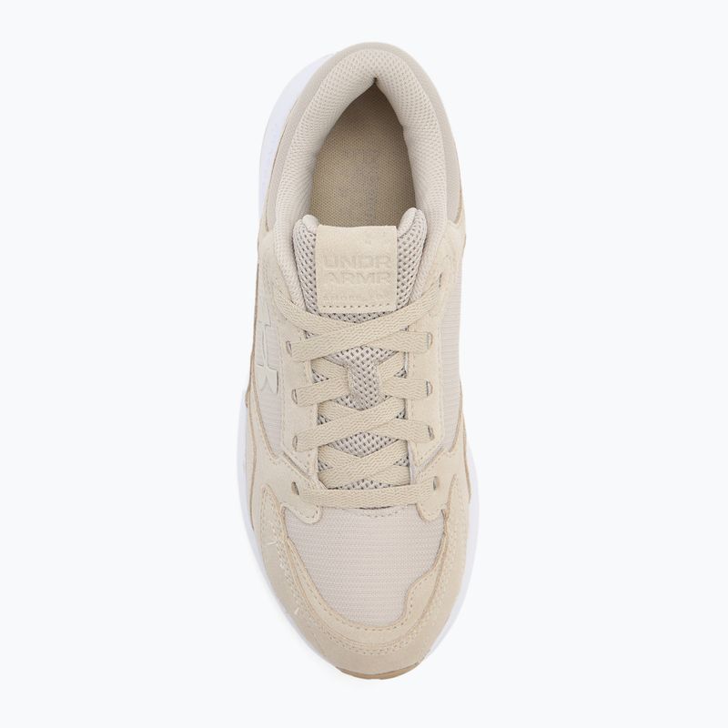 Buty treningowe meskie Under Armour Edge Suede khaki base/white/khaki base 5