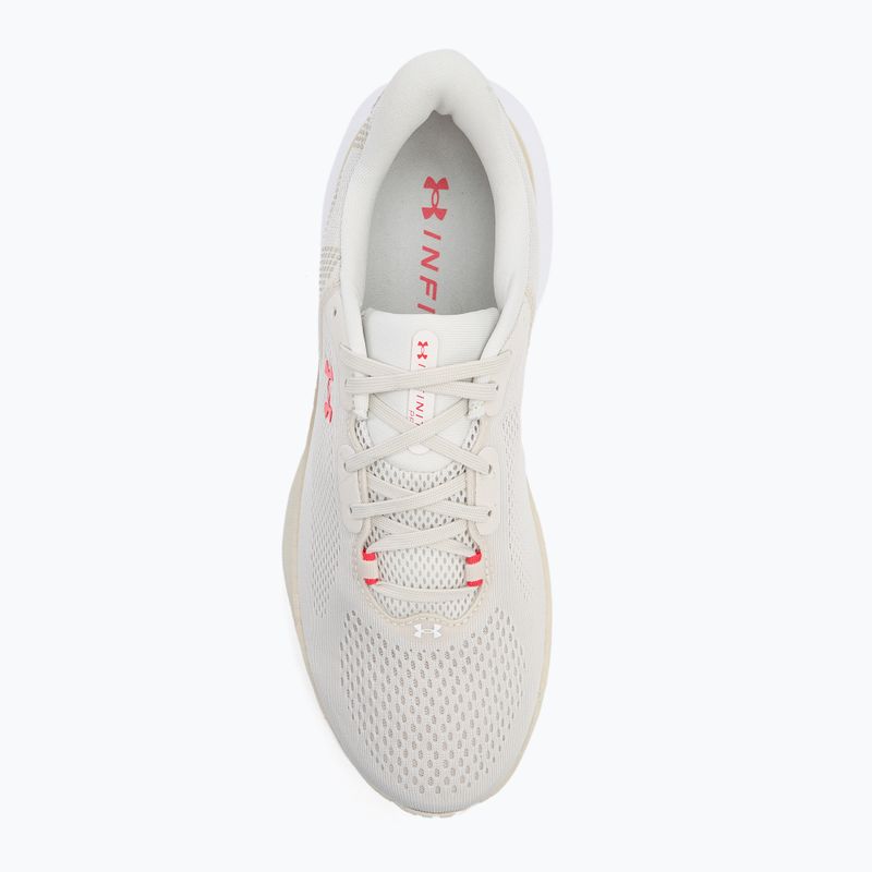 Buty do biegania męskie Under Armour Innfinite Pro 2 summit white/khaki base/racer red 5