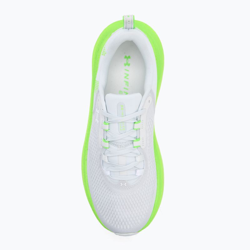 Buty do biegania męskie Under Armour Infinite Elite 2 distant gray/hyper green/white 5