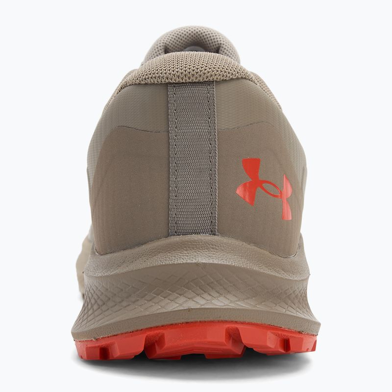 Buty do biegania męskie Under Armour Charged Bandit Trail 3 timberwolf taupe/taupe dusk/surplus orange 6