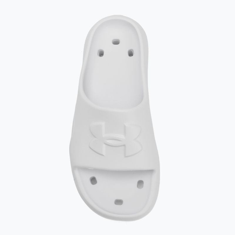 Klapki męskie Under Armour Locker V Slide white/white/white 5