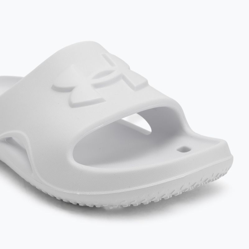 Klapki męskie Under Armour Locker V Slide white/white/white 7