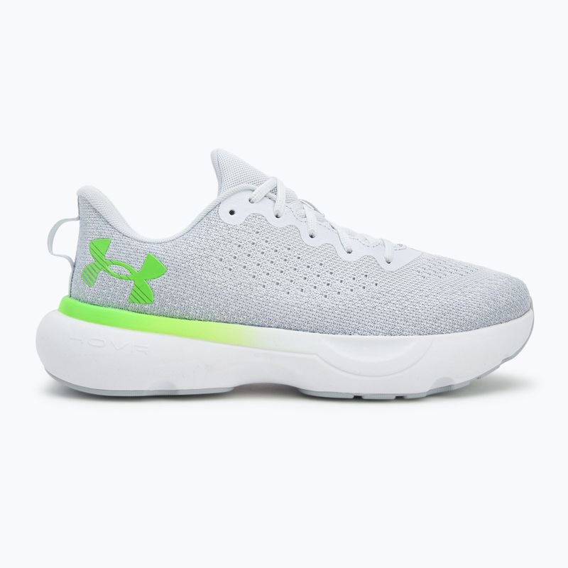 Buty do biegania męskie Under Armour Infinite distant gray/halo gray/hyper green 2